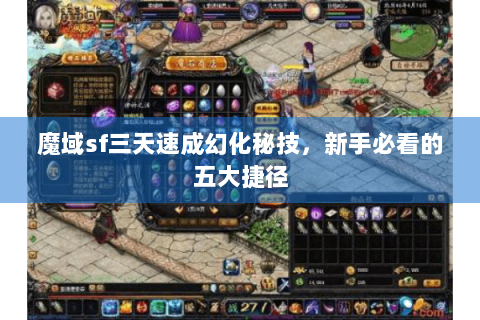 魔域sf三天速成幻化秘技，新手必看的五大捷径