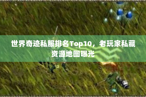 世界奇迹私服排名Top10，老玩家私藏资源地图曝光