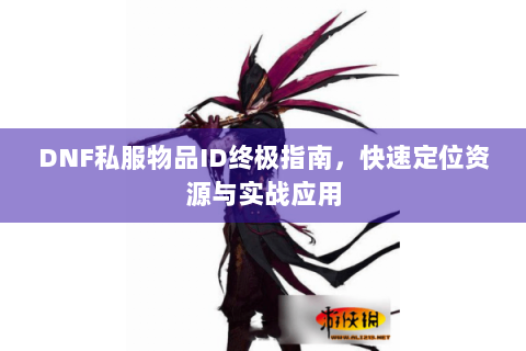 DNF私服物品ID终极指南，快速定位资源与实战应用