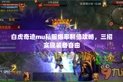 白虎奇迹mu私服爆率翻倍攻略，三招实现装备自由