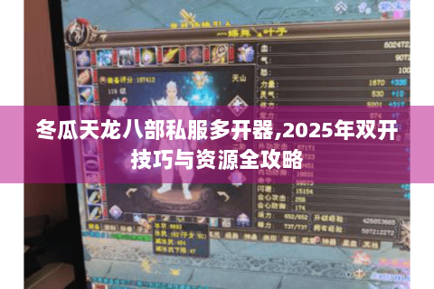 冬瓜天龙八部私服多开器,2025年双开技巧与资源全攻略
