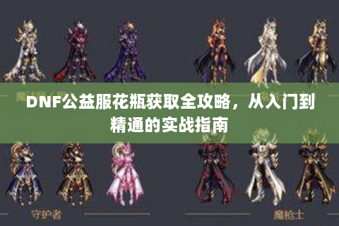 DNF公益服花瓶获取全攻略，从入门到精通的实战指南