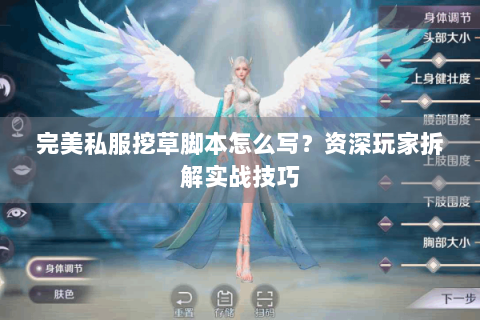 完美私服挖草脚本怎么写？资深玩家拆解实战技巧