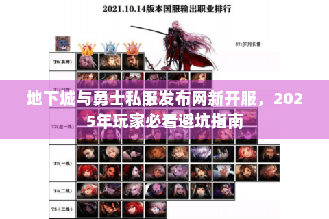 地下城与勇士私服发布网新开服，2025年玩家必看避坑指南