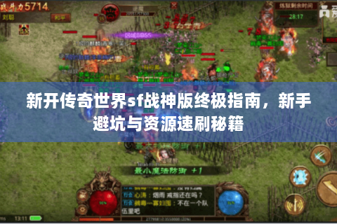 新开传奇世界sf战神版终极指南，新手避坑与资源速刷秘籍