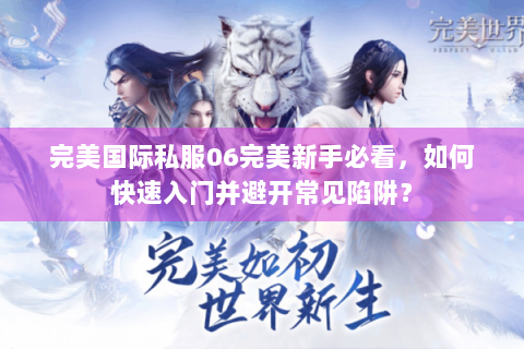 完美国际私服06完美新手必看，如何快速入门并避开常见陷阱？