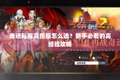 奇迹私服高倍服怎么选？新手必看的高经验攻略