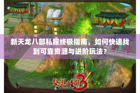 新天龙八部私服终极指南，如何快速找到可靠资源与进阶玩法？