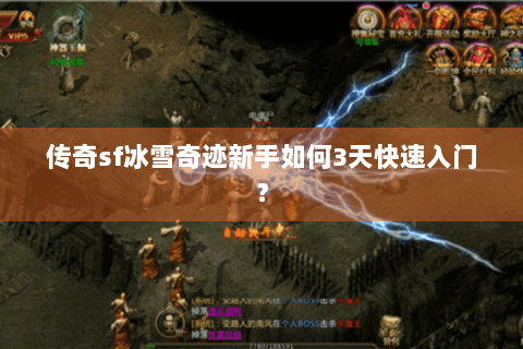 传奇sf冰雪奇迹新手如何3天快速入门？