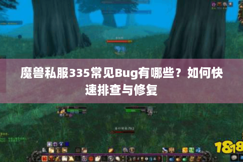 魔兽私服335常见Bug有哪些？如何快速排查与修复