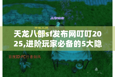天龙八部sf发布网叮叮2025,进阶玩家必备的5大隐藏资源攻略