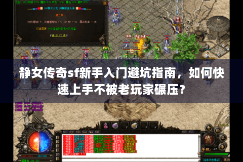 静女传奇sf新手入门避坑指南，如何快速上手不被老玩家碾压？