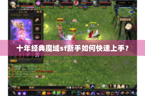 十年经典魔域sf新手如何快速上手？