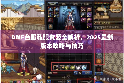 DNF台服私服资源全解析，2025最新版本攻略与技巧
