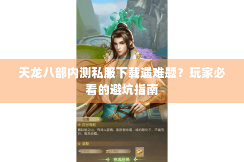 天龙八部内测私服下载遇难题？玩家必看的避坑指南