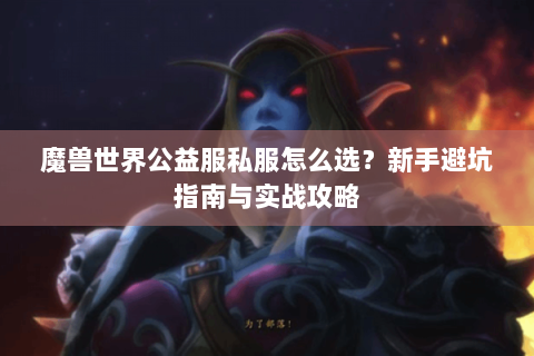 魔兽世界公益服私服怎么选？新手避坑指南与实战攻略