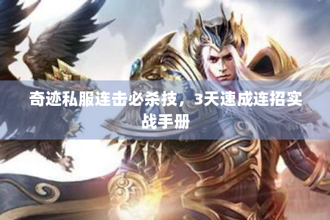 奇迹私服连击必杀技，3天速成连招实战手册