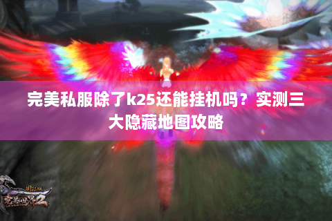 完美私服除了k25还能挂机吗？实测三大隐藏地图攻略