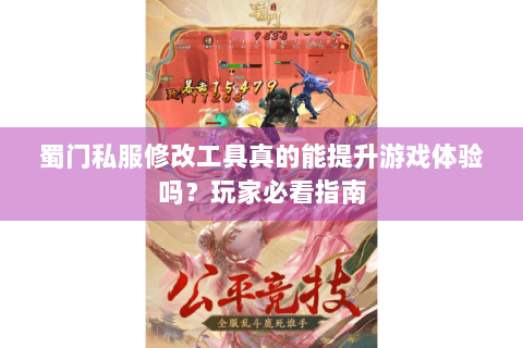 蜀门私服修改工具真的能提升游戏体验吗？玩家必看指南