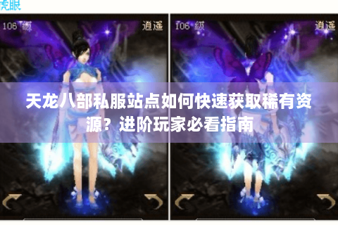 天龙八部私服站点如何快速获取稀有资源？进阶玩家必看指南