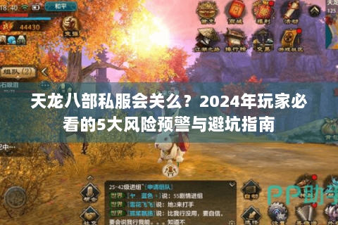 天龙八部私服会关么？2024年玩家必看的5大风险预警与避坑指南
