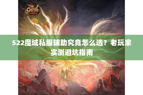 522魔域私服辅助究竟怎么选？老玩家实测避坑指南
