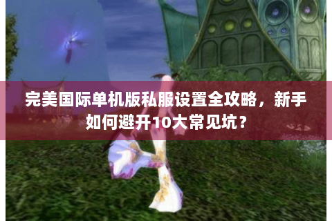 完美国际单机版私服设置全攻略，新手如何避开10大常见坑？