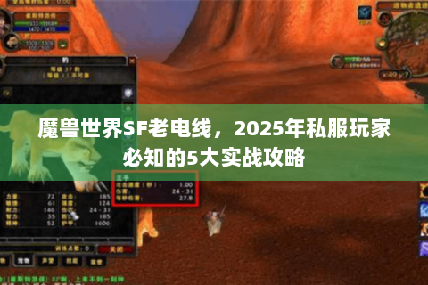 魔兽世界SF老电线，2025年私服玩家必知的5大实战攻略