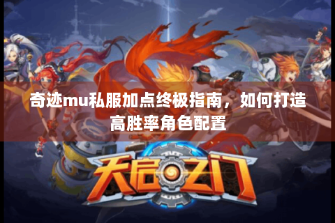 奇迹mu私服加点终极指南，如何打造高胜率角色配置