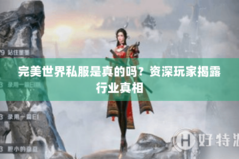 完美世界私服是真的吗？资深玩家揭露行业真相