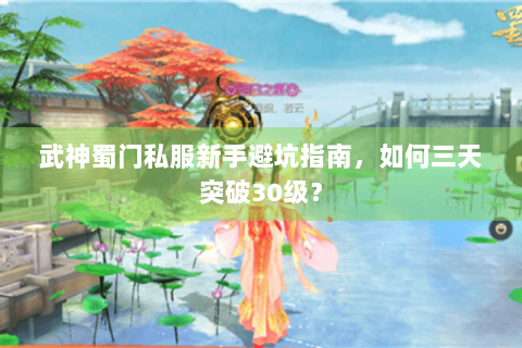 武神蜀门私服新手避坑指南，如何三天突破30级？