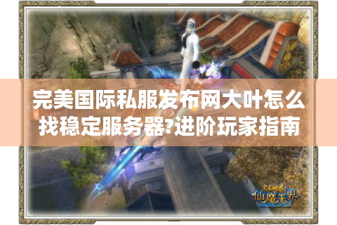 完美国际私服发布网大叶怎么找稳定服务器?进阶玩家指南