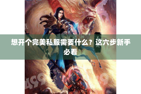 想开个完美私服需要什么？这六步新手必看