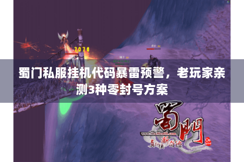 蜀门私服挂机代码暴雷预警，老玩家亲测3种零封号方案