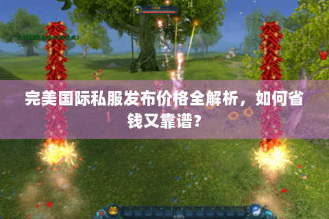 完美国际私服发布价格全解析，如何省钱又靠谱？