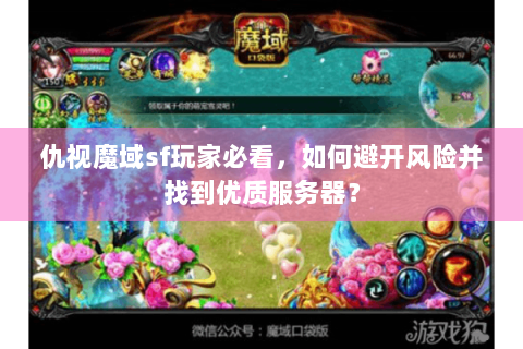 仇视魔域sf玩家必看，如何避开风险并找到优质服务器？