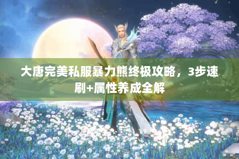大唐完美私服暴力熊终极攻略，3步速刷+属性养成全解