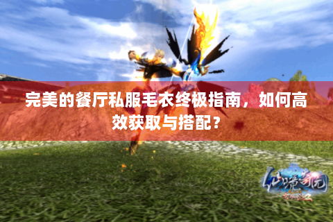 完美的餐厅私服毛衣终极指南，如何高效获取与搭配？
