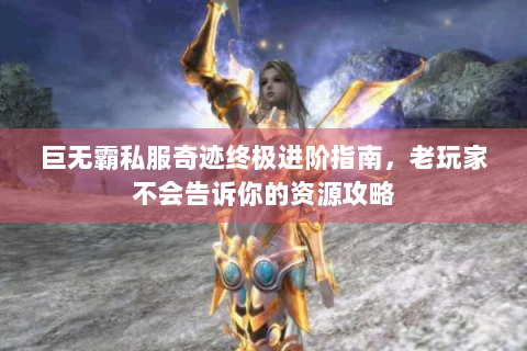 巨无霸私服奇迹终极进阶指南，老玩家不会告诉你的资源攻略