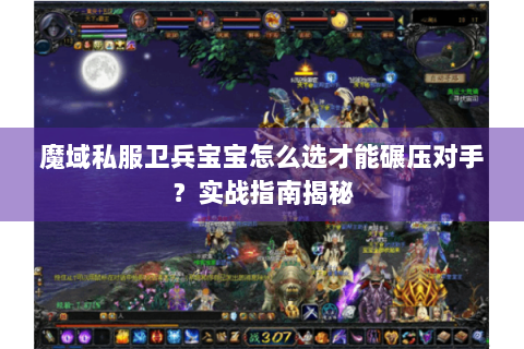 魔域私服卫兵宝宝怎么选才能碾压对手？实战指南揭秘