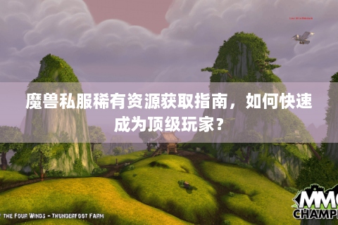 魔兽私服稀有资源获取指南，如何快速成为顶级玩家？
