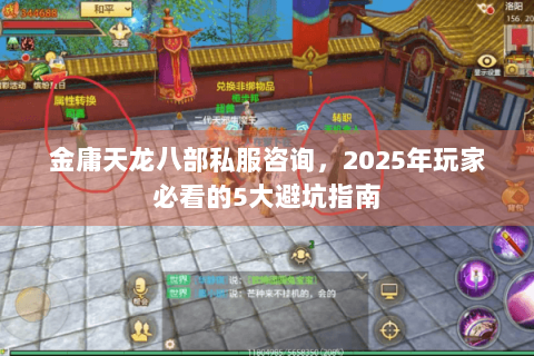 金庸天龙八部私服咨询，2025年玩家必看的5大避坑指南