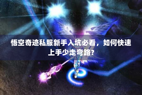 悟空奇迹私服新手入坑必看，如何快速上手少走弯路？