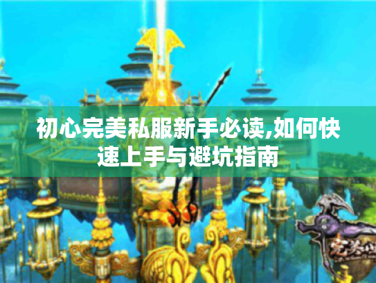 初心完美私服新手必读,如何快速上手与避坑指南