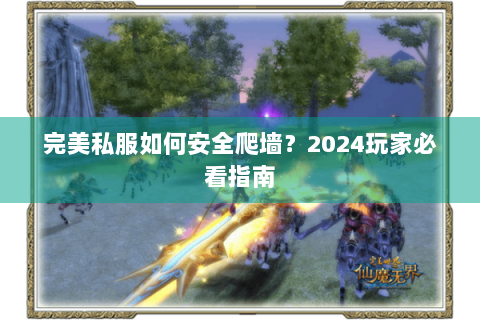 完美私服如何安全爬墙？2024玩家必看指南