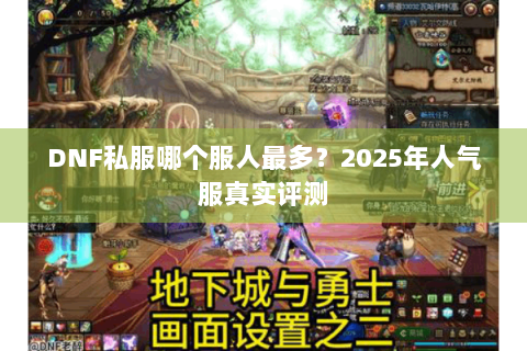 DNF私服哪个服人最多？2025年人气服真实评测