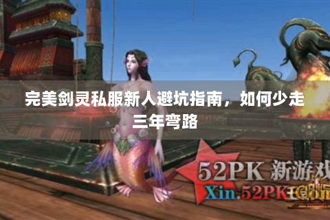 完美剑灵私服新人避坑指南，如何少走三年弯路