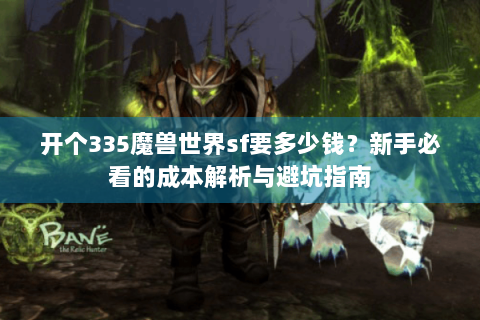 开个335魔兽世界sf要多少钱？新手必看的成本解析与避坑指南