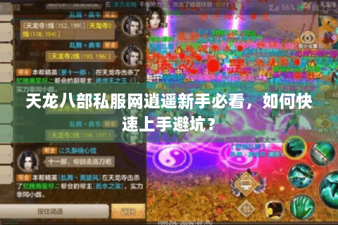天龙八部私服网逍遥新手必看，如何快速上手避坑？