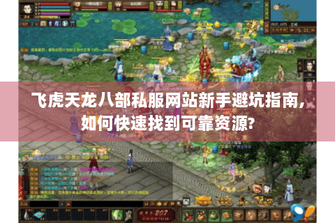 飞虎天龙八部私服网站新手避坑指南,如何快速找到可靠资源?